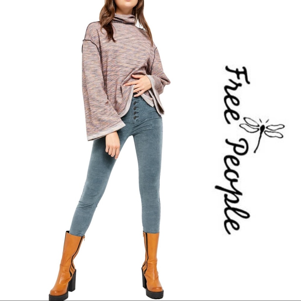 NWT Free People High Waisted Skinny Jean